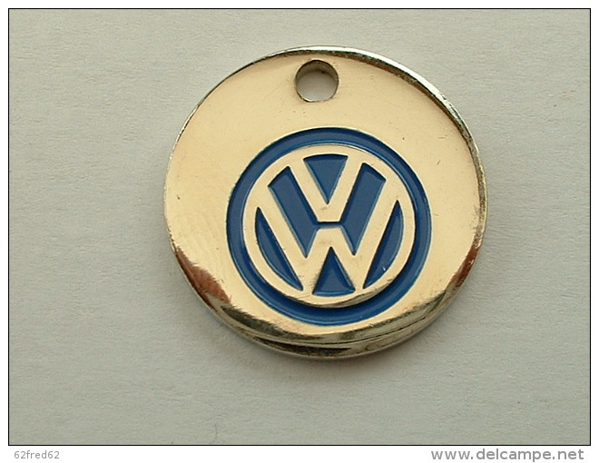 JETTON DE CADDIES - VOLKSWAGEN VALAUTO ARMENTIERES LAMBERSART - Einkaufswagen-Chips (EKW)