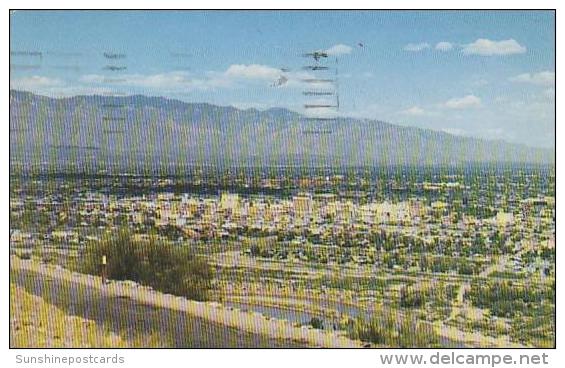 Arizona Tucson Elevation 2450 Looking Over The Metropolitan Area From A Mountain - Tucson