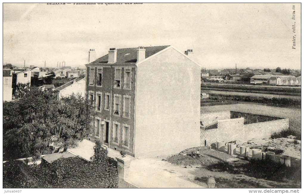 BEZONS (95) Panorama Du Quartier Des Bois - Bezons