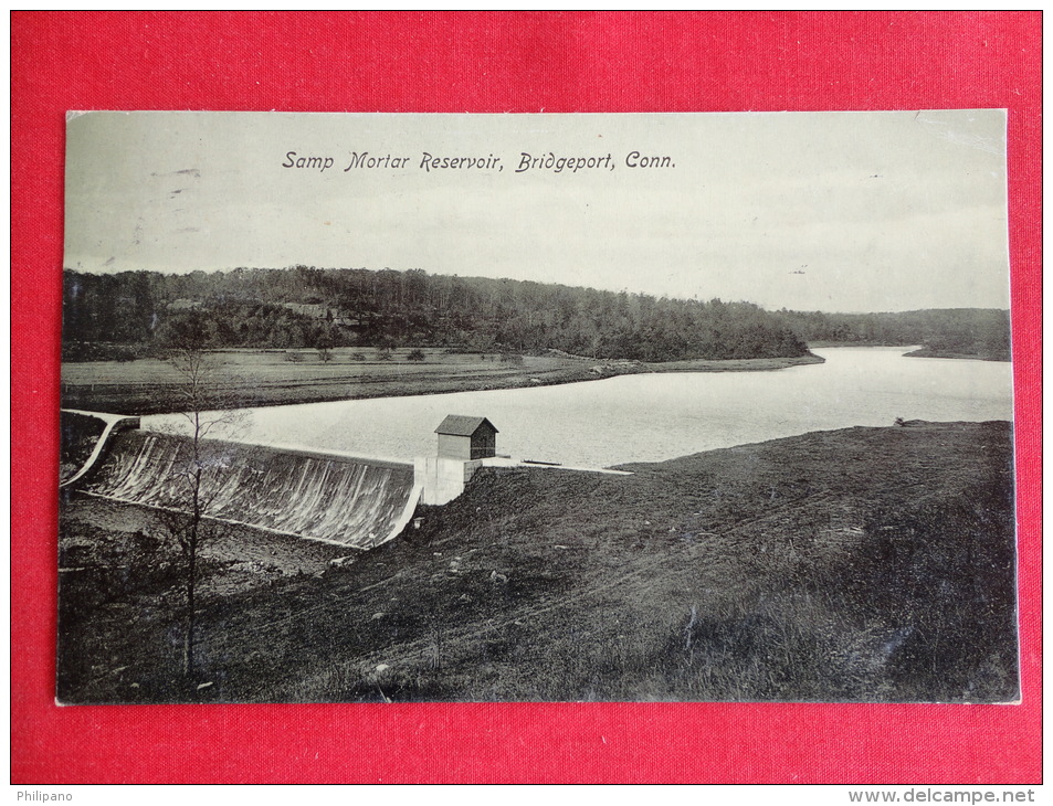 Bridgeport,CT--Samp Mortar Reservoir--cancel 1909 --PJ 122 - Bridgeport