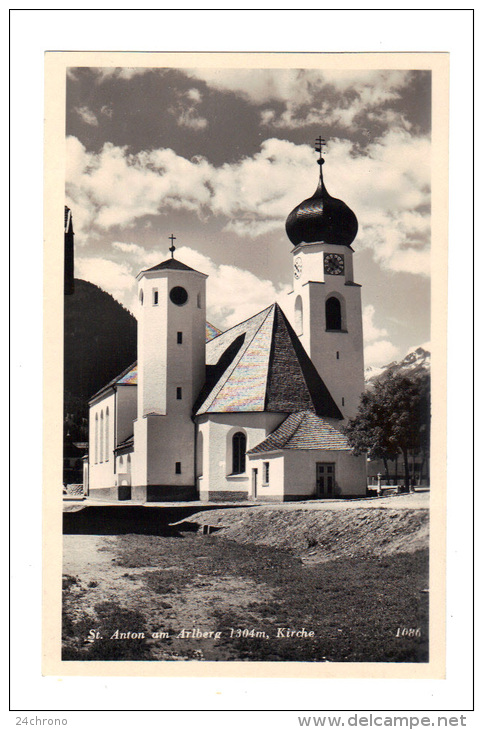 Autriche: St. Antom Am Arlberg, Kirche (13-1810) - St. Anton Am Arlberg