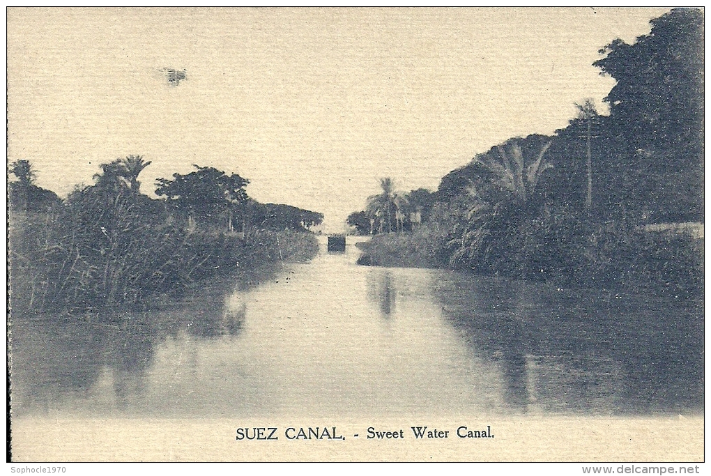 AFRIQUE - EGYPTE - SUEZ CANAL - - Suez