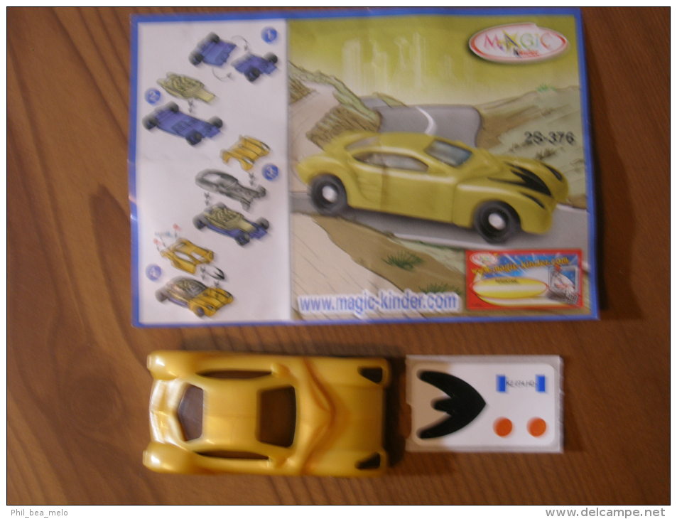 KINDER SURPRISE 2005 FUTURE CARS - N° 2S-376 + BPZ - Altri & Non Classificati