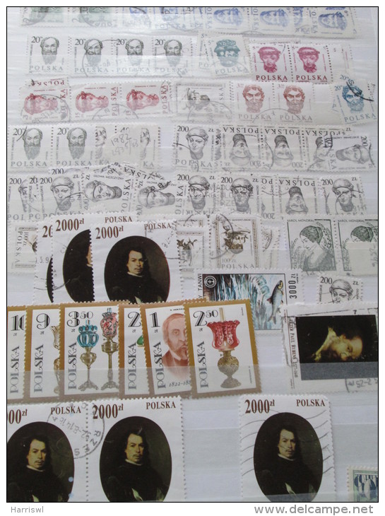 POLAND DUPLICATED STAMP CIOLLECTION - Collections