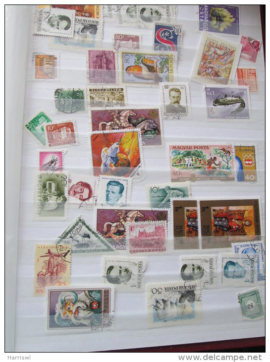 HUNGARY SMALL SELECTION OF STAMPS - Collections