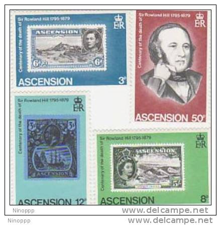 Ascension 1979 Sir Rowland Hill MNH - Ascensión