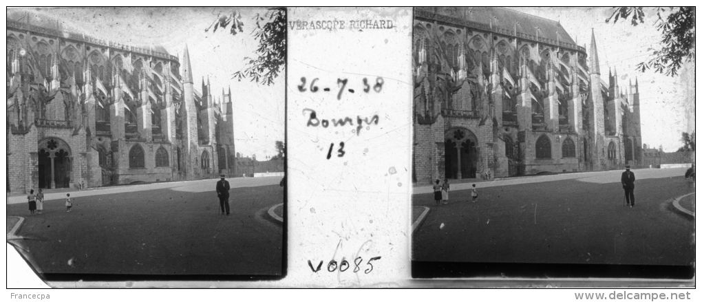 V0085 - CHER - BOURGES - Coin Inf. G Cassé - Plaques De Verre