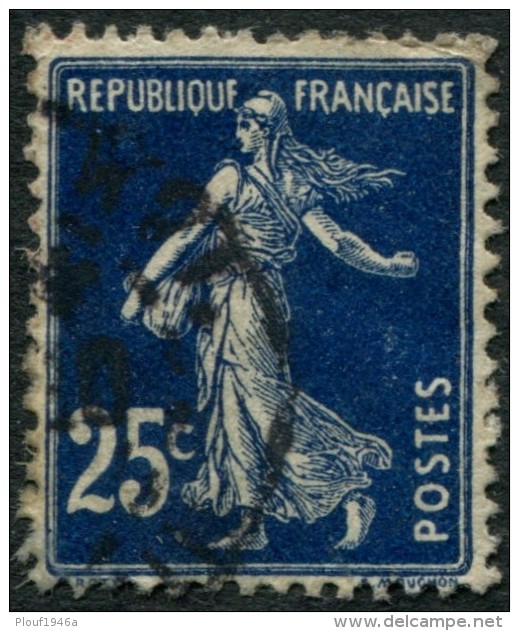 Pays : 189,03 (France : 3e République)  Yvert Et Tellier N° :  140 B (o) - 1906-38 Semeuse Camée