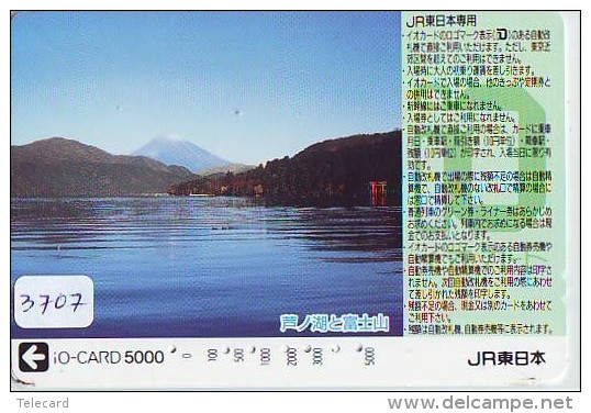 Carte Prépayée  Japon * TRAIN * IO * CARD  (3707) Japan Prepaid Card * ZUG * TREIN * JR * IO * - Paysages