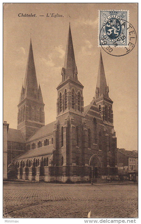 Châtelet - L'Eglise, 1930 - Châtelet