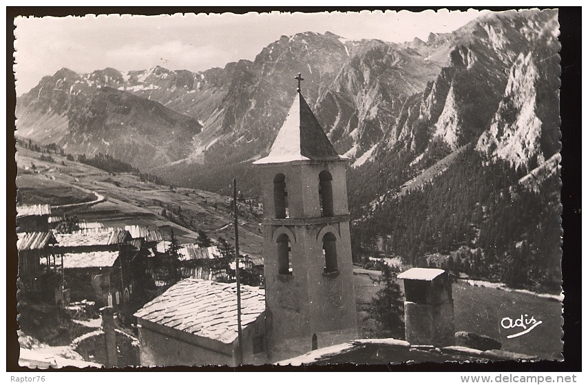 CPSM Neuve SAINT VERAN  Le Temple Au Fond La Tête De Longet - Autres & Non Classés