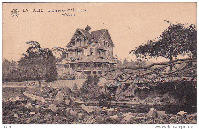 La Hulpe 49: Château De Mr Philippe Wolfers 1925 - La Hulpe