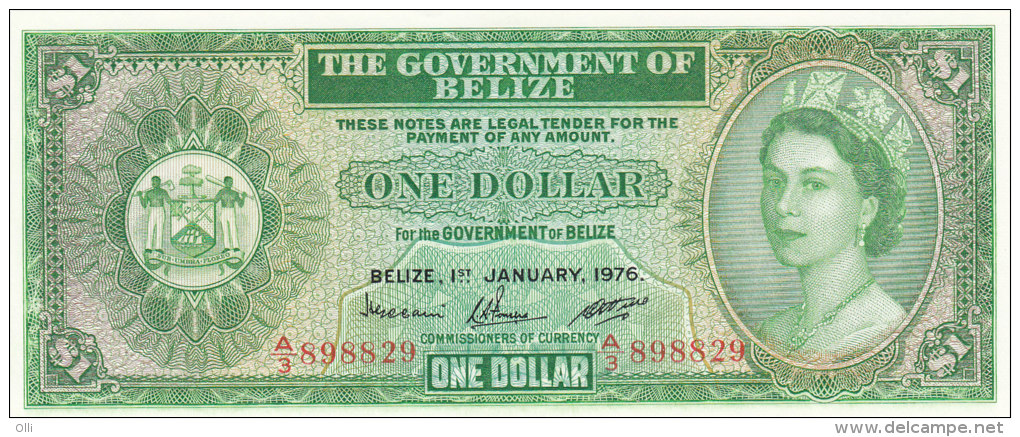 Belize 1 DOLLARS 1976 ***UNC*** P-33c - Belice