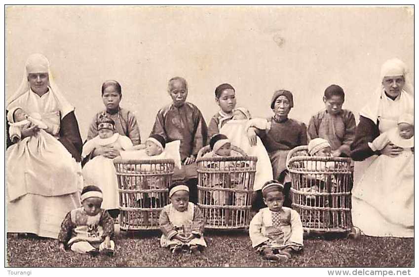 Juin13 1106 : Indochine  -  Crèche Des Soeurs De Saint-Paul De Chartres - Vietnam