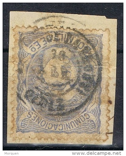 Sello 50 Milesimas Alegoria, Fechador JEREZ De La FRONTERA (Cadiz), Num 107 º - Used Stamps