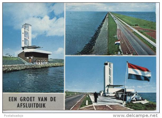 (NE149)  EEN GROET VAN DE AFSLUIDIJK - Den Oever (& Afsluitdijk)