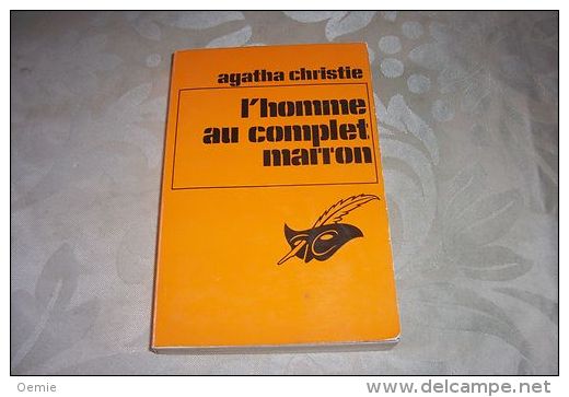 AGATHA CHRISTIE  °  L' HOMME AU COMPLET MARRON   No  69 - Club Des Masques