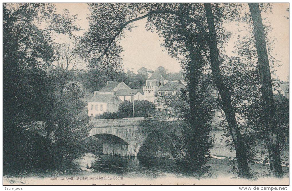 PONT-SCORFF(56)écrite-une échappée Sur Le Scorff - Pont Scorff