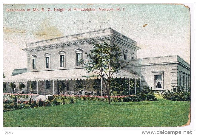 Newport  Residence Of Mr  E C Knight Of Philadelphia - Newport