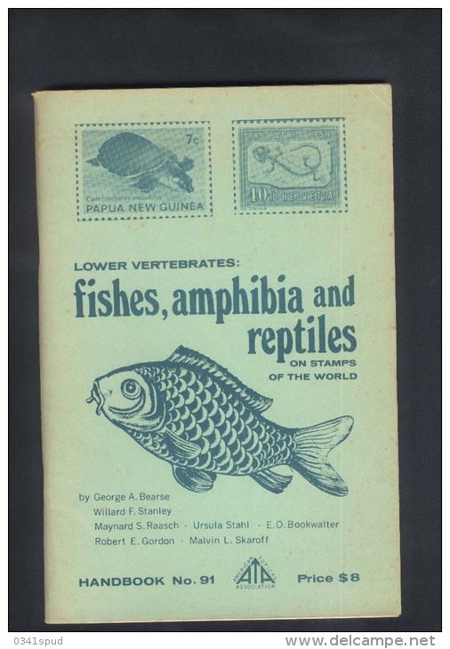 USA  Catalogue American Topical Association  Fishes, Amphibia Reptiles - Verenigde Staten