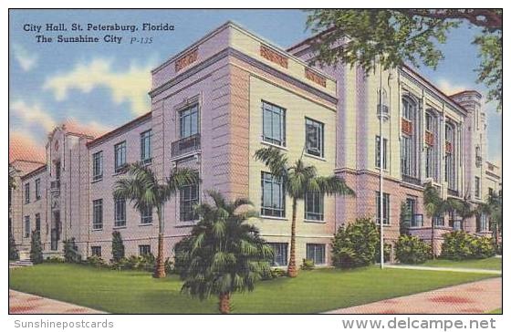 Florida St Augustine City Hall The Sunshine City - St Augustine