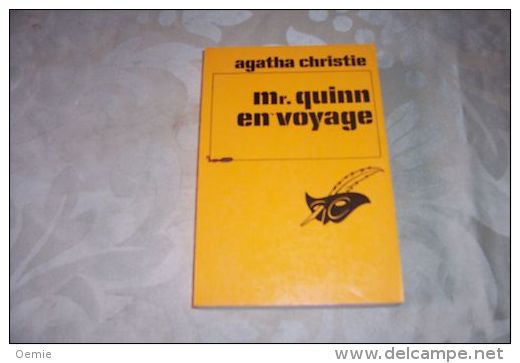 AGATHA CHRISTIE  ° Mr QUINN EN VOYAGE No 1051 - Club Des Masques