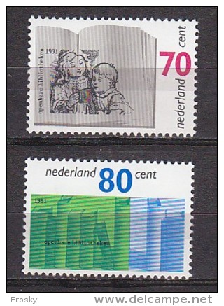 R0009 - NEDERLAND PAYS BAS Yv N°1385/86 ** Bibliotheques - Ungebraucht