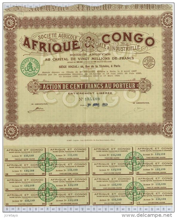 AFRIQUE Et CONGO - Afrique