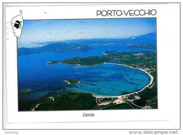 Porto Vecchio : La Pointe Et La Plage De San Ciprianu - Photo Raz - Wallis - Vue Aérienne - Autres & Non Classés