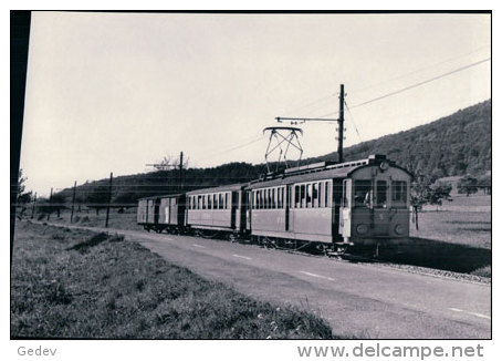 Chemin De Fer Schaffhouse, Train  Près De Löhningen Photo 1964 BVA  StSS 1411 - Schaffhouse
