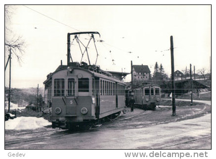 Chemin De Fer Schaffhouse, Train à Schleitheim, Photo 1963 BVA  StSS 14.5 - Schaffhouse