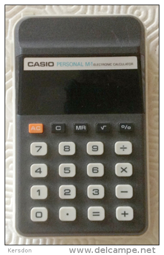 Calculatrice CASIO Personnal M1 - Pour Collectionneur - Otros Aparatos