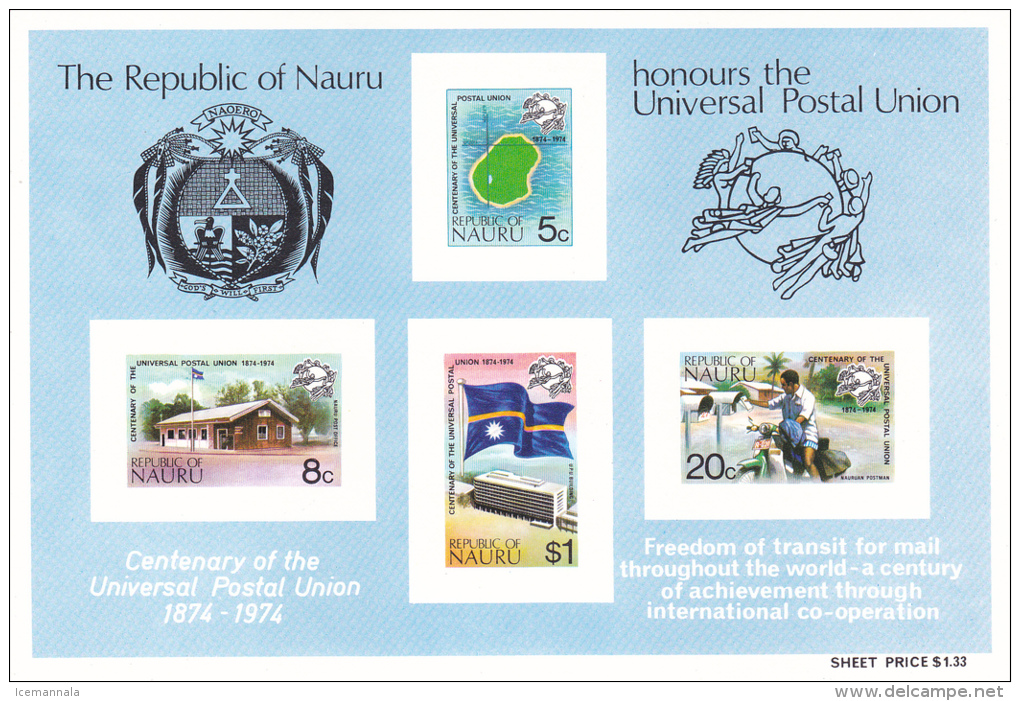 NAURU   YVERT  HB/1   MNH  ** - Nauru