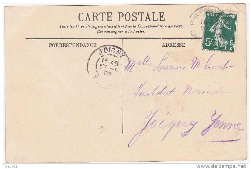 PHILIPPEVILLE (Algérie) - Le Square Carnot - LL - 1909 - Skikda (Philippeville)
