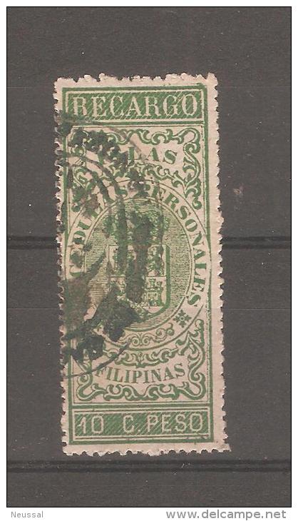 Fiscal De Filipinas. - Steuermarken