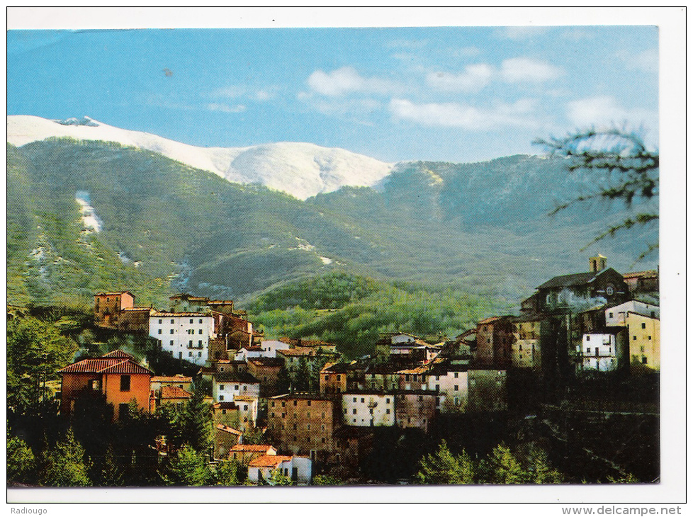 FILETTINO Frosinone -panorama Col Monte Viglio-Viaggiata Nel 1971 - Autres & Non Classés