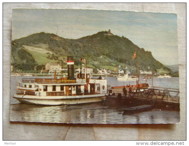 Königswinter Am Rhein -Drachenfels - Steamer Bateau        D105658 - Drachenfels