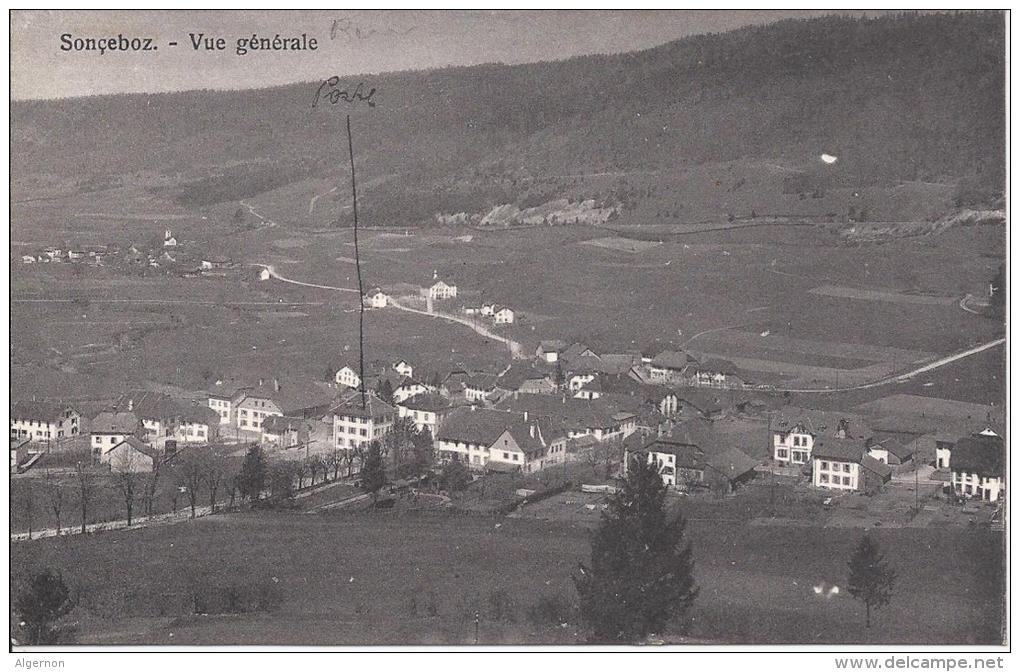 7481 - Sonceboz Vue Générale - Sonceboz-Sombeval