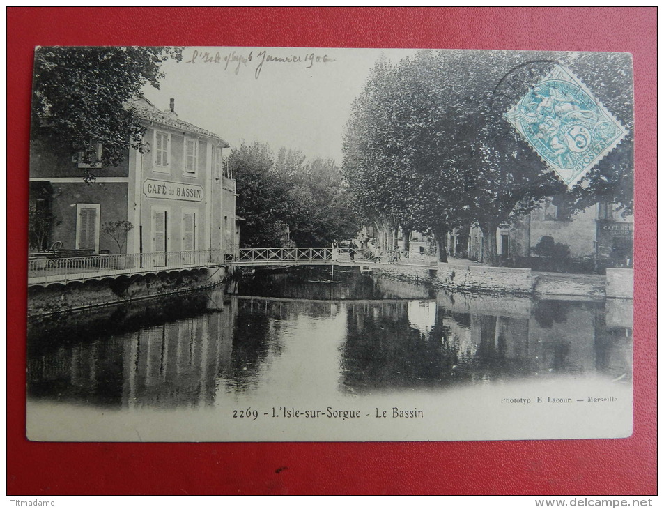 84 L'isle Sur Sorgue - Le Bassin - L'Isle Sur Sorgue