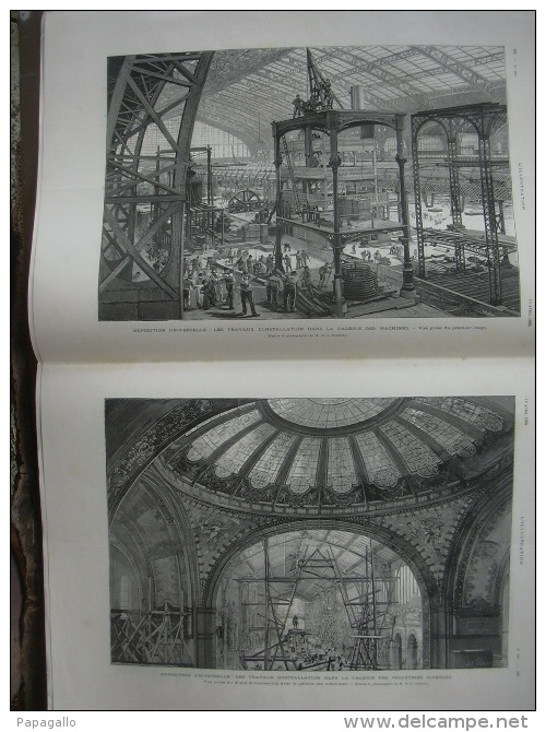 L’ILLUSTRATION 2407 M. CHEVREUL/ EXPOSITION / EXPEDITION STANLEY/ REICHSTAG / 13/04/1889 - 1850 - 1899