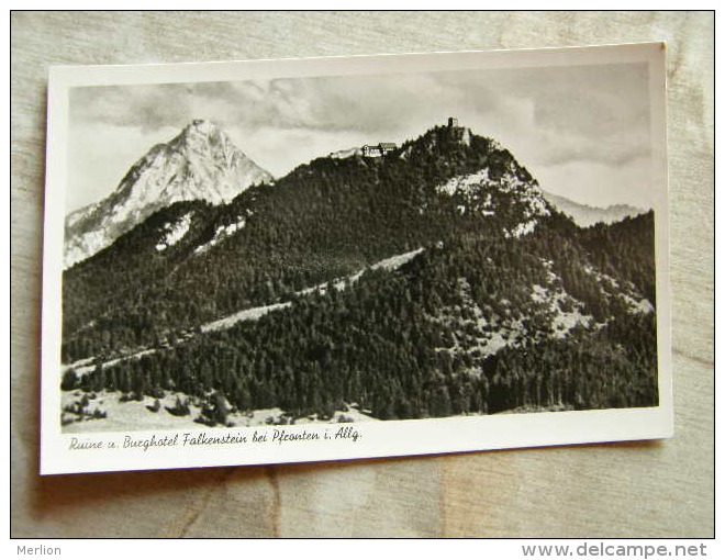 Burgruine Und Burg-Gaststätte -Café -  Auf Dem Falkenstein  Bei Pfronten  Allgäu  D105669 - Pfronten