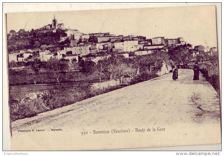 Bonnieux  84      Route De La Gare - Bonnieux