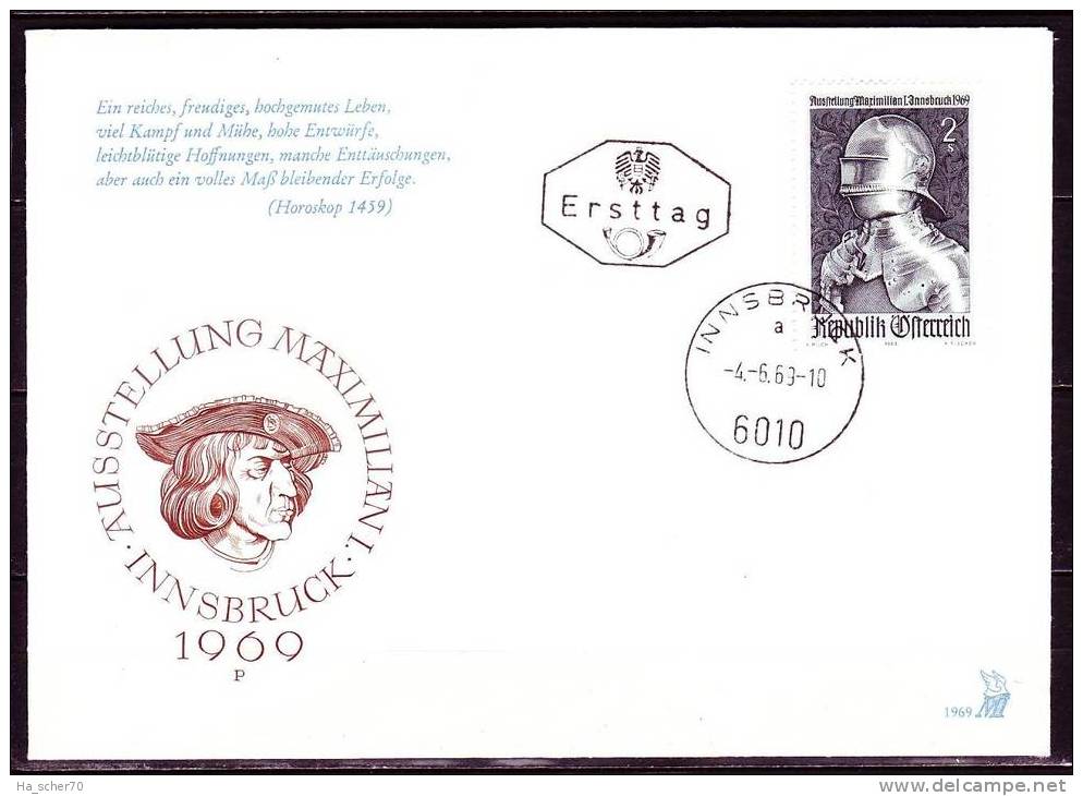 Österreich 1969 - FDC 1302 . / Michel - FDC