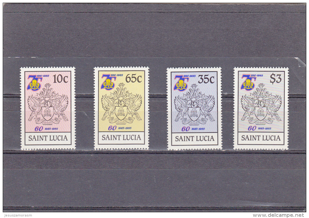 Santa Lucia Nº 700 Al 703 - St.Lucia (1979-...)