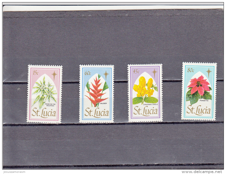 Santa Lucia Nº 913 Al 916 - St.Lucia (1979-...)