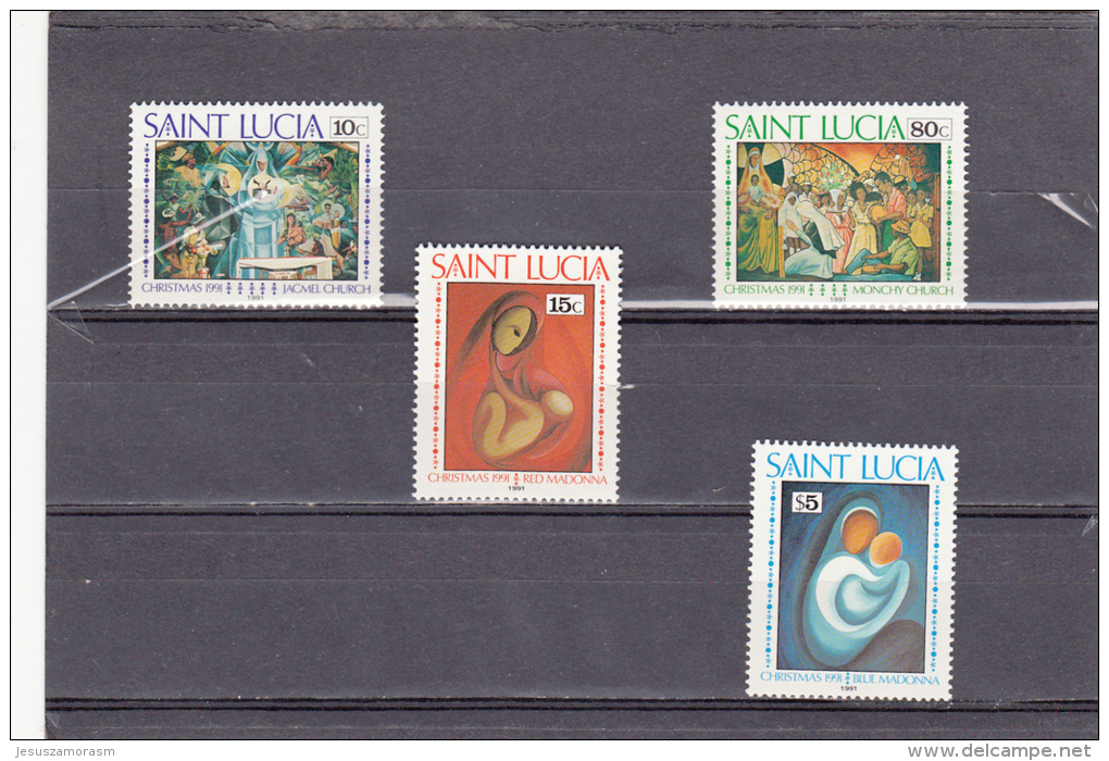 Santa Lucia Nº 973 Al 976 - St.Lucia (1979-...)