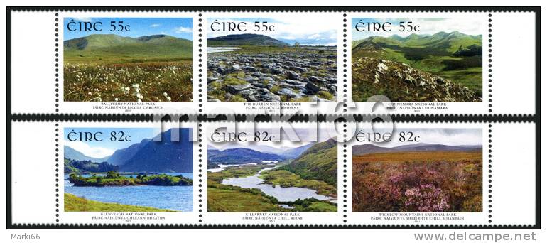 Ireland - 2011 - Ireland National Parks - Mint Stamp Set - Ongebruikt