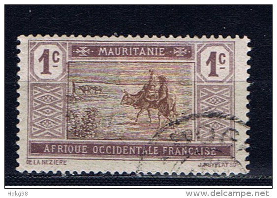 RIM+ Mauretanien 1913 Mi 17 - Oblitérés