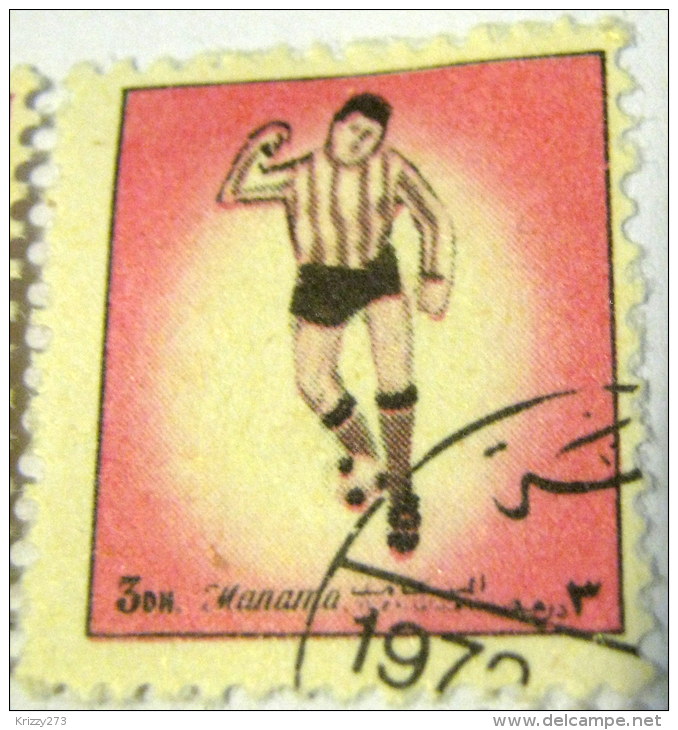 Manama 1972 Football 3d - Used - Manama