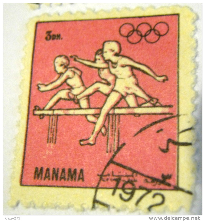 Manama 1972 Olympics 3dh - Used - Manama